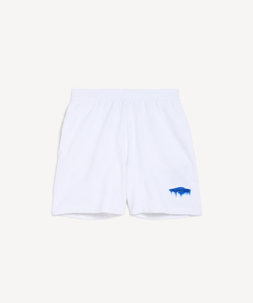 발렌시아가 웻 브러시 루즈 핏 쇼츠 03440